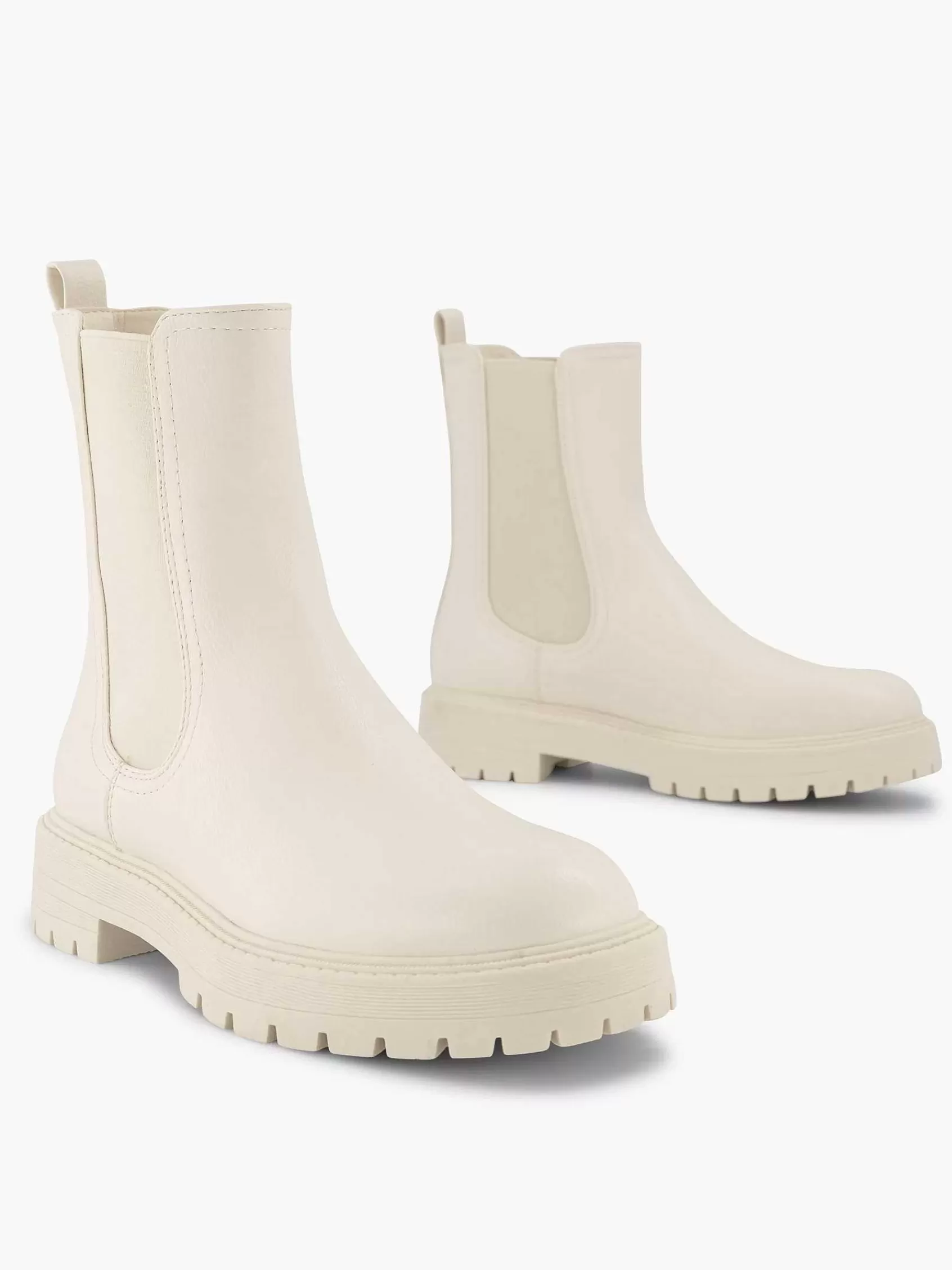 Oxmox Enkellaarzen & Boots>Chelsea Boot Beige