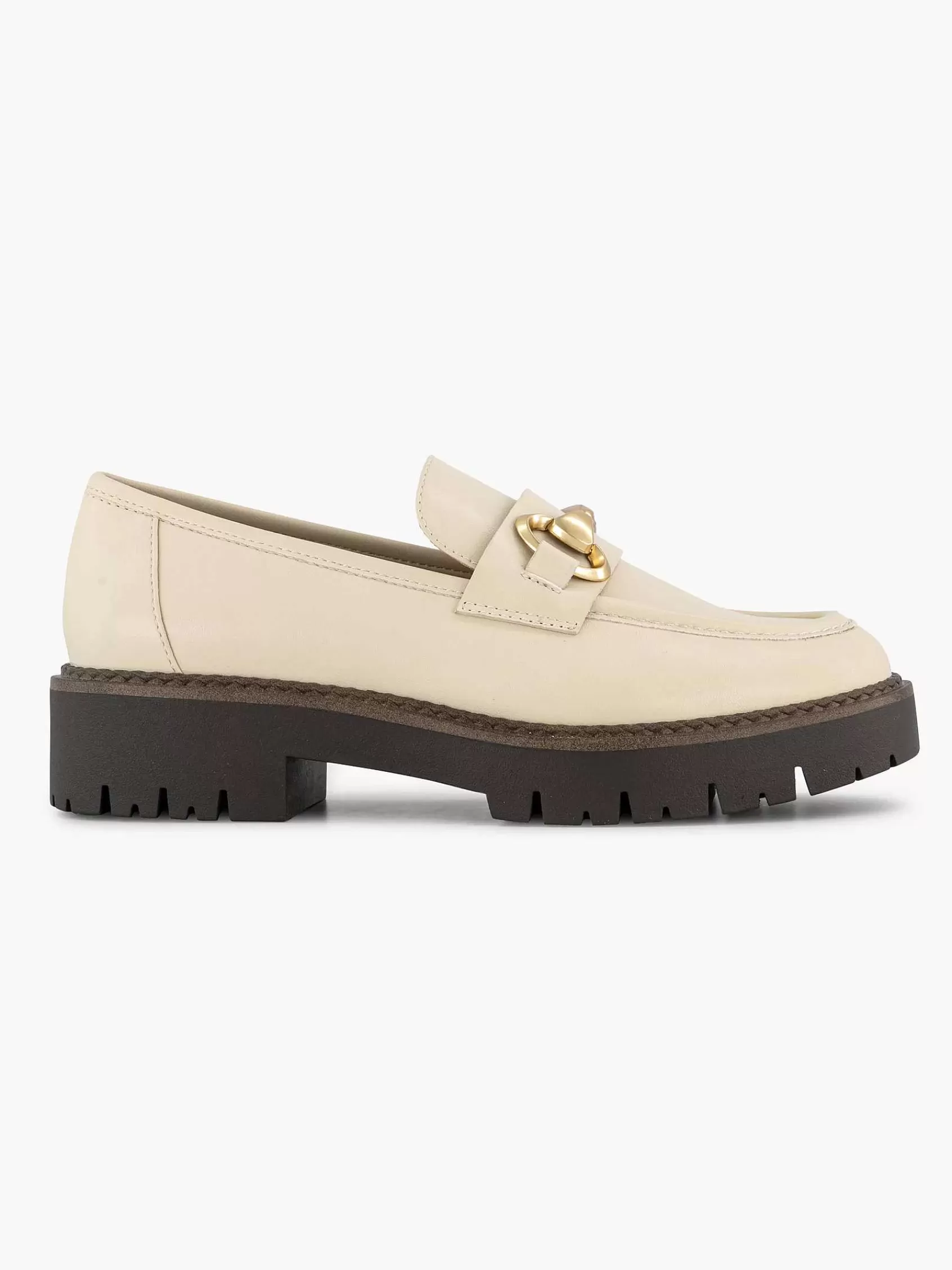 Oxmox Instappers>Chunky Loafer Sierketting Beige