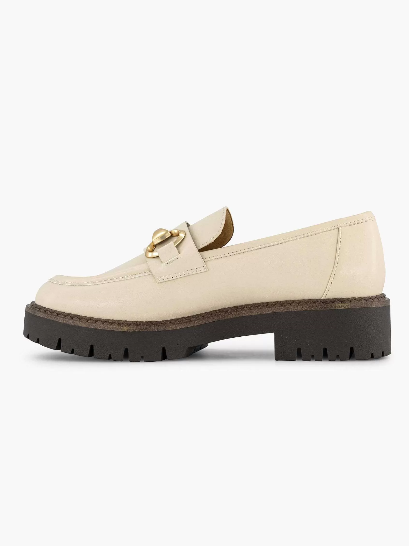 Oxmox Instappers>Chunky Loafer Sierketting Beige