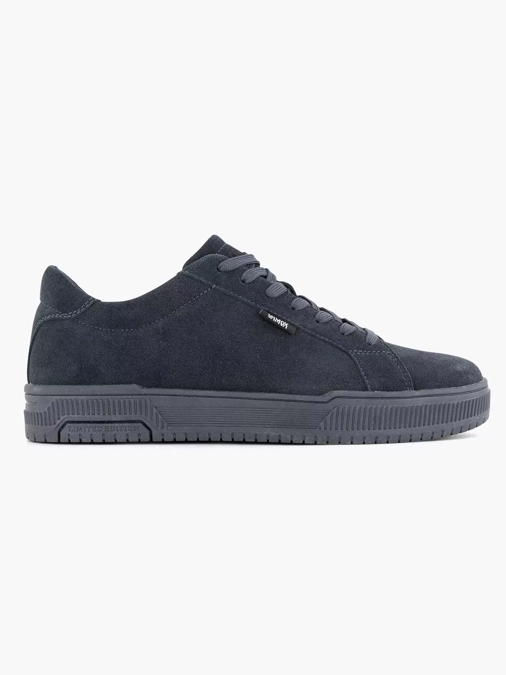 Oxmox Sneakers>Donker E Suede Sneaker Blauw