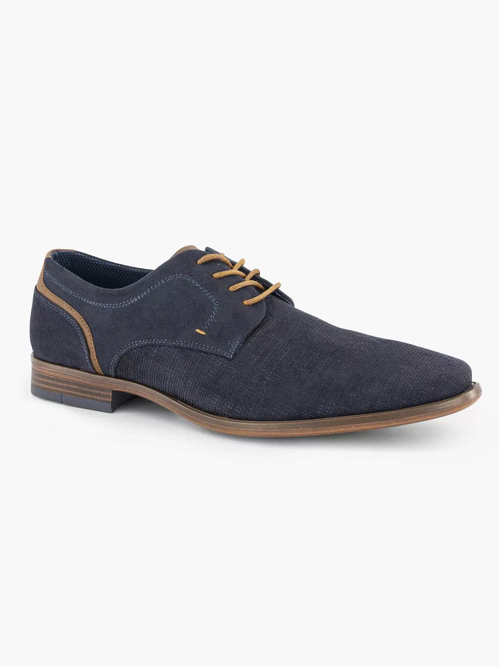 AM SHOE Geklede Schoenen>Donker E Veterschoen Blauw