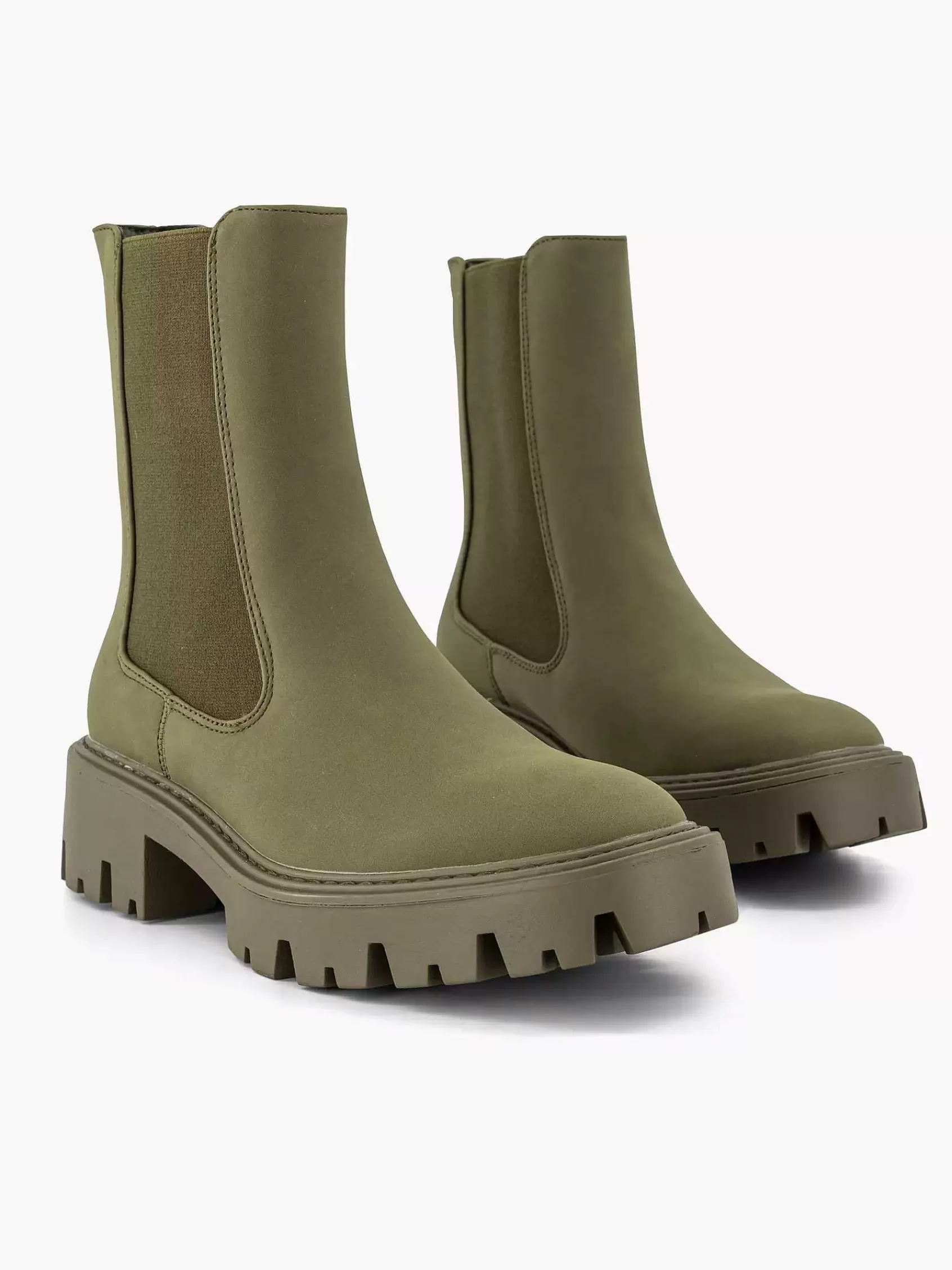 ONLY Shoes Enkellaarzen & Boots>E Chelsea Boot Groen