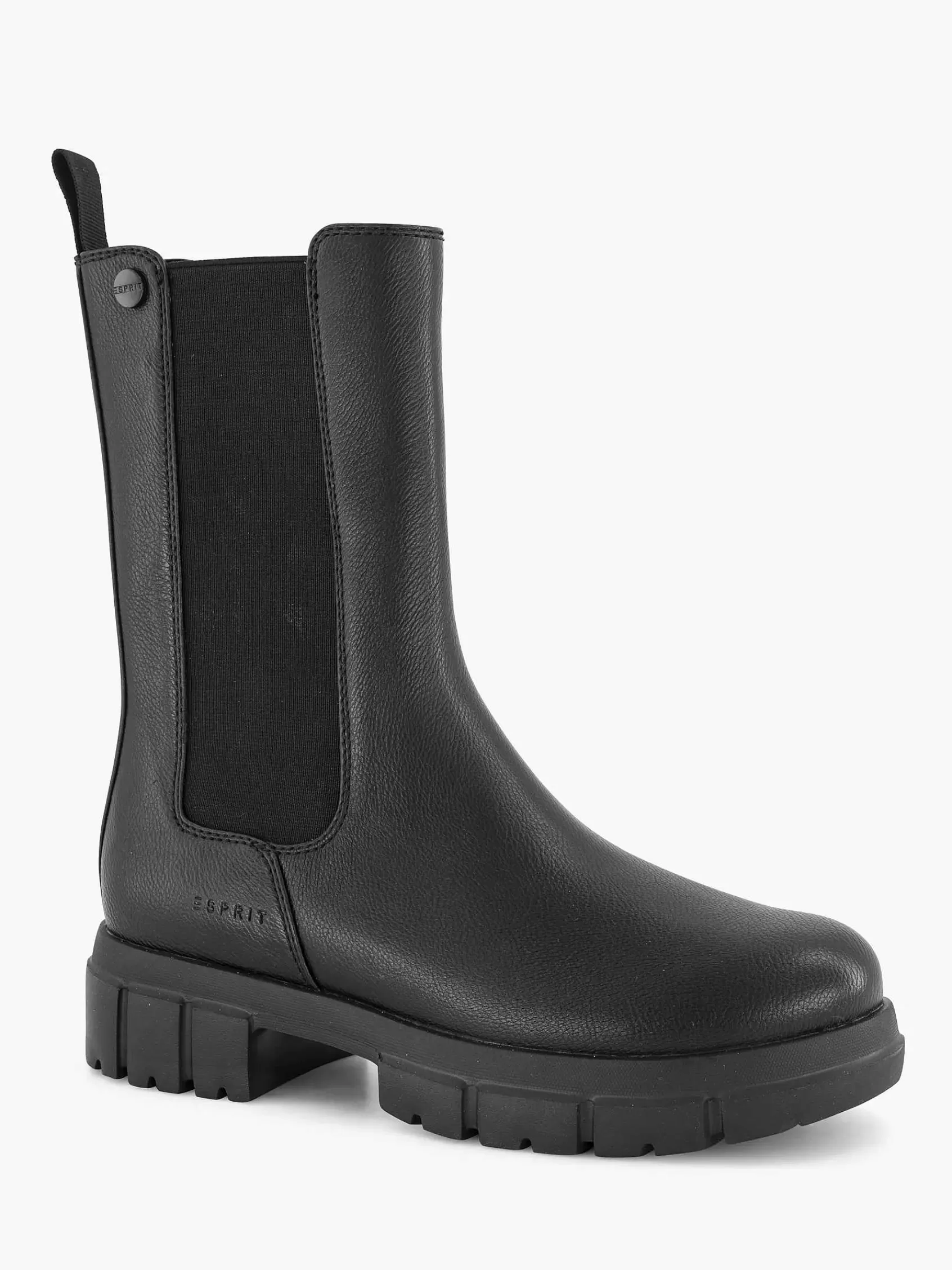 Esprit Enkellaarzen & Boots>E Chunky Chelsea Boot Zwart