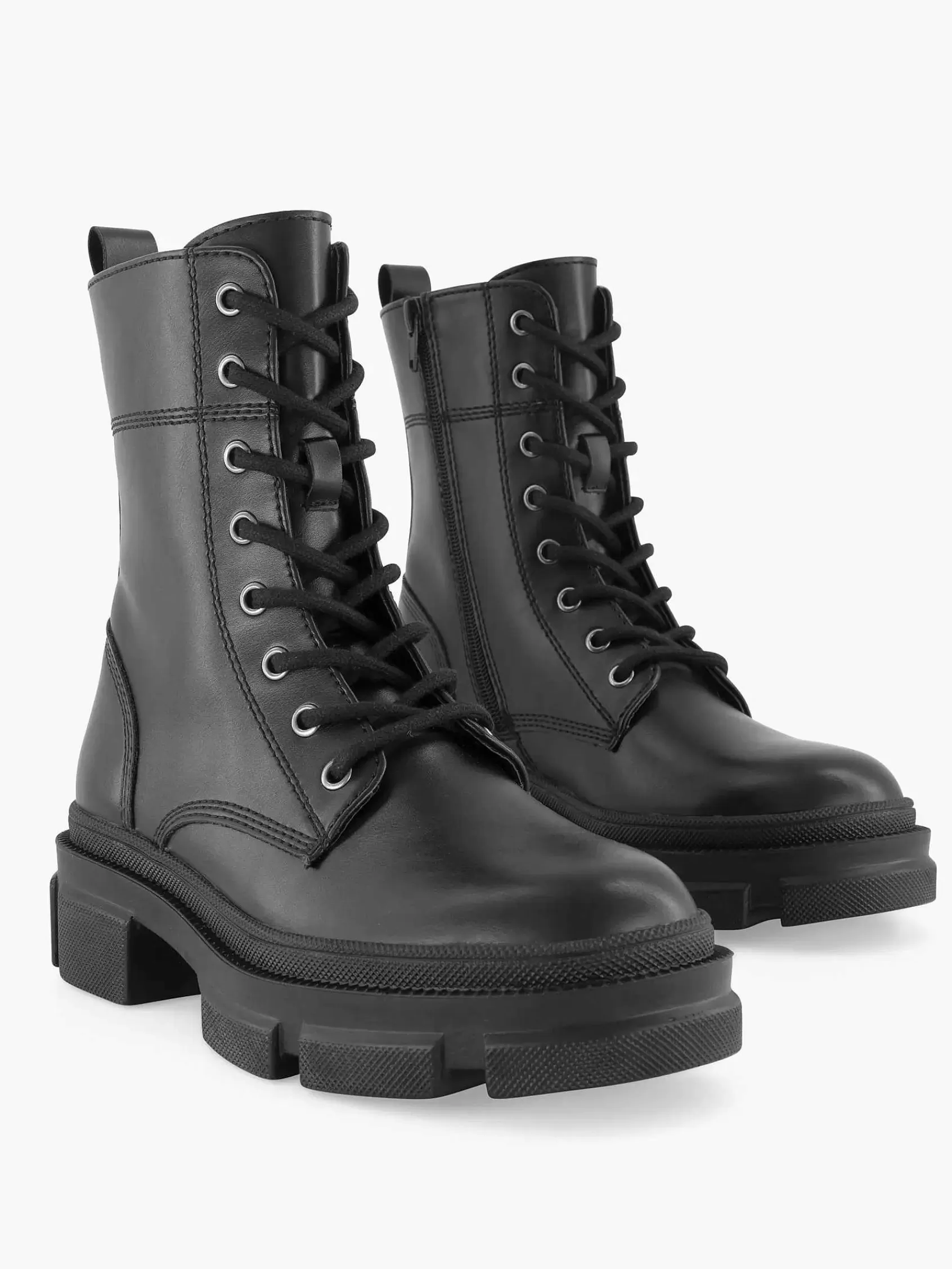 Oxmox Enkellaarzen & Boots>E Chunky Veterboot