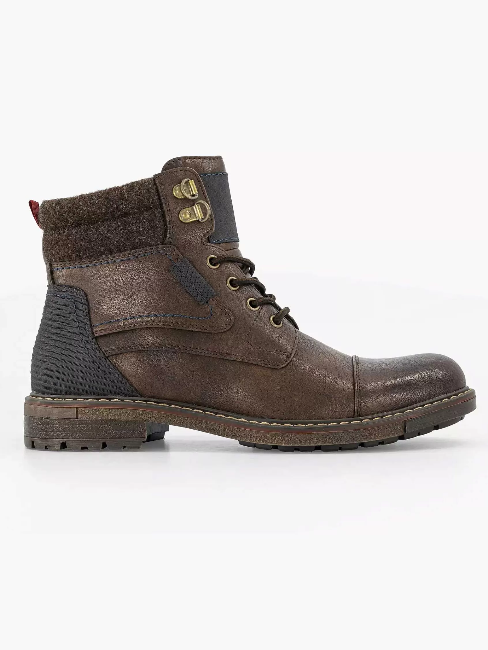 Memphis One Boots & Laarzen>E Hoge Veterboot Bruin