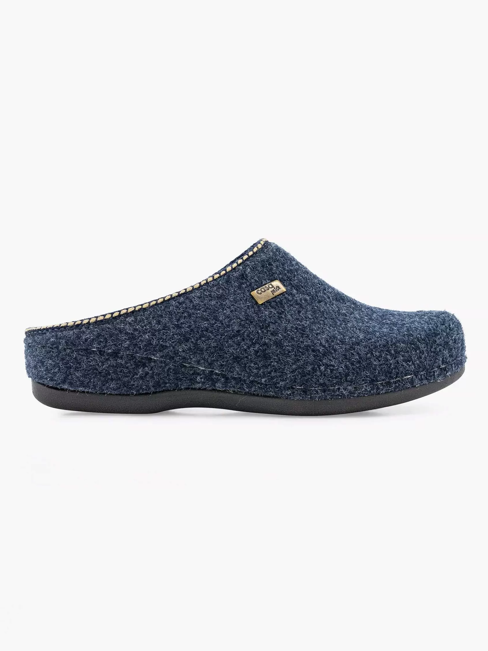 Casa mia Pantoffels>E Instap Pantoffel Donkerblauw