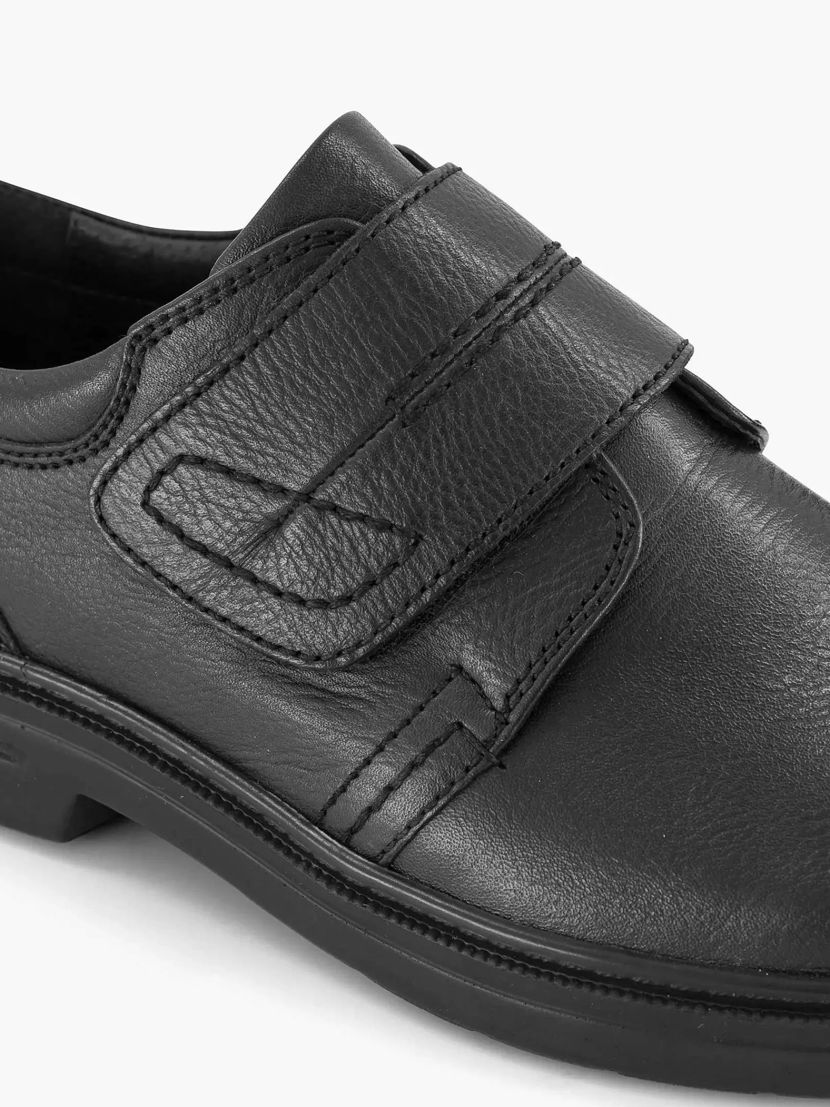 Gallus Comfort>E Leren Geklede Schoen Zwart