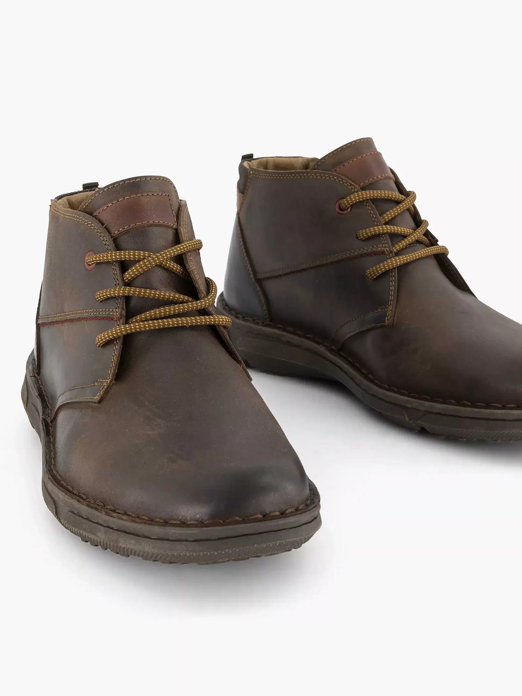 Gallus Comfort>E Leren Veterschoen Bruin