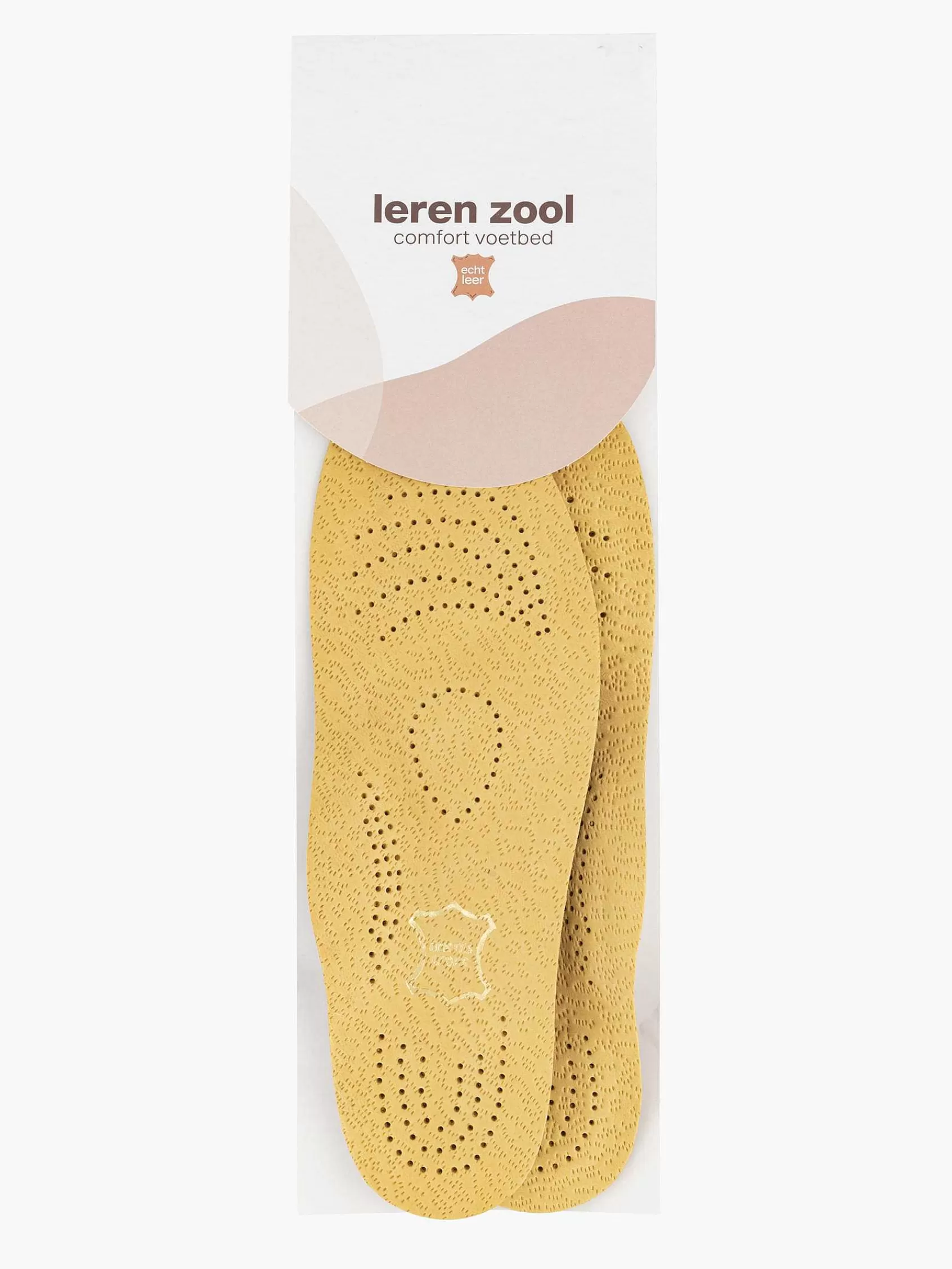 vanHaren Schoen Toebehoren>E Leren Voetbed Zool 35-36 Bruin