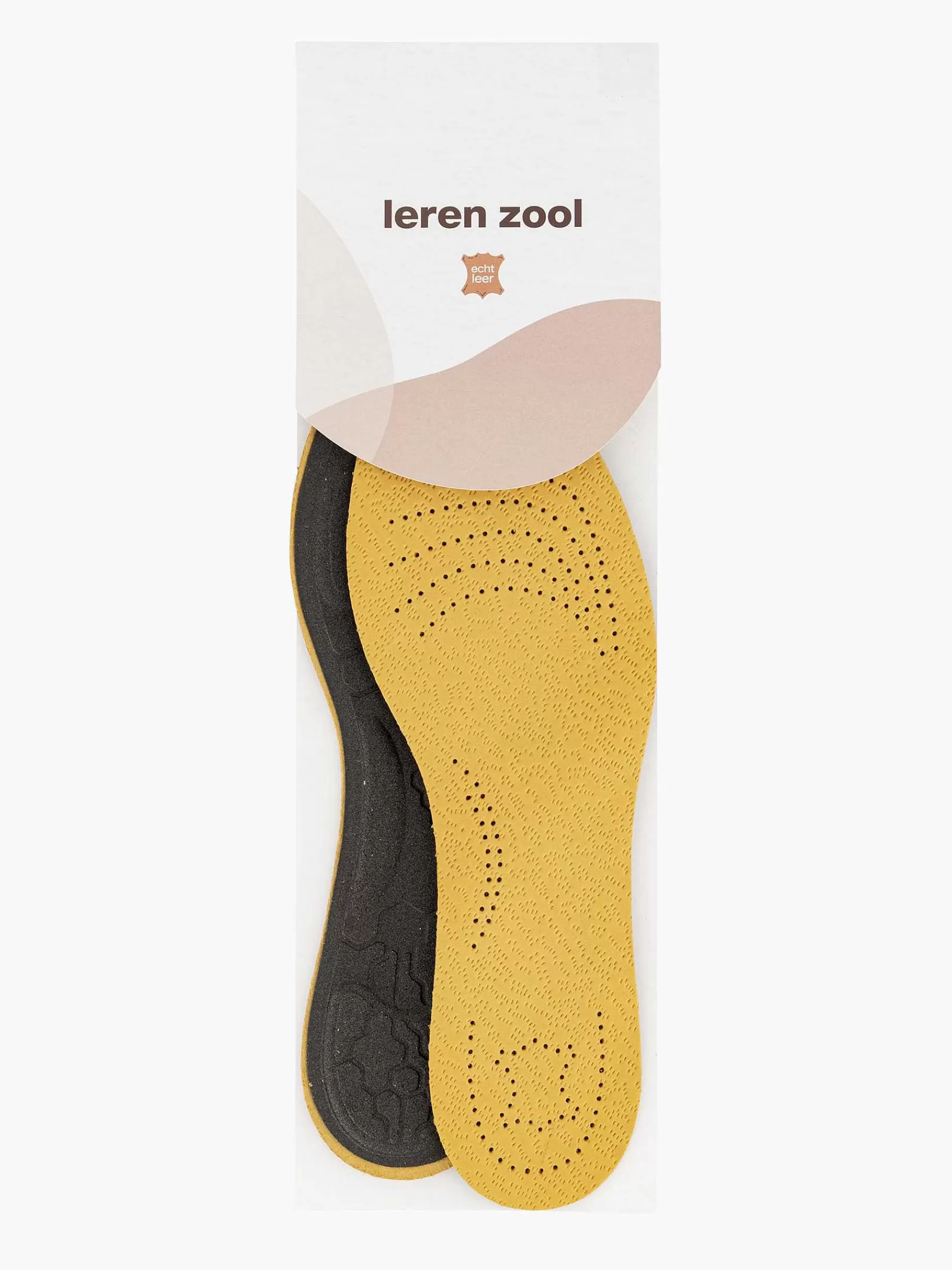 vanHaren Schoen Toebehoren>E Leren Zool 37-38 Bruin