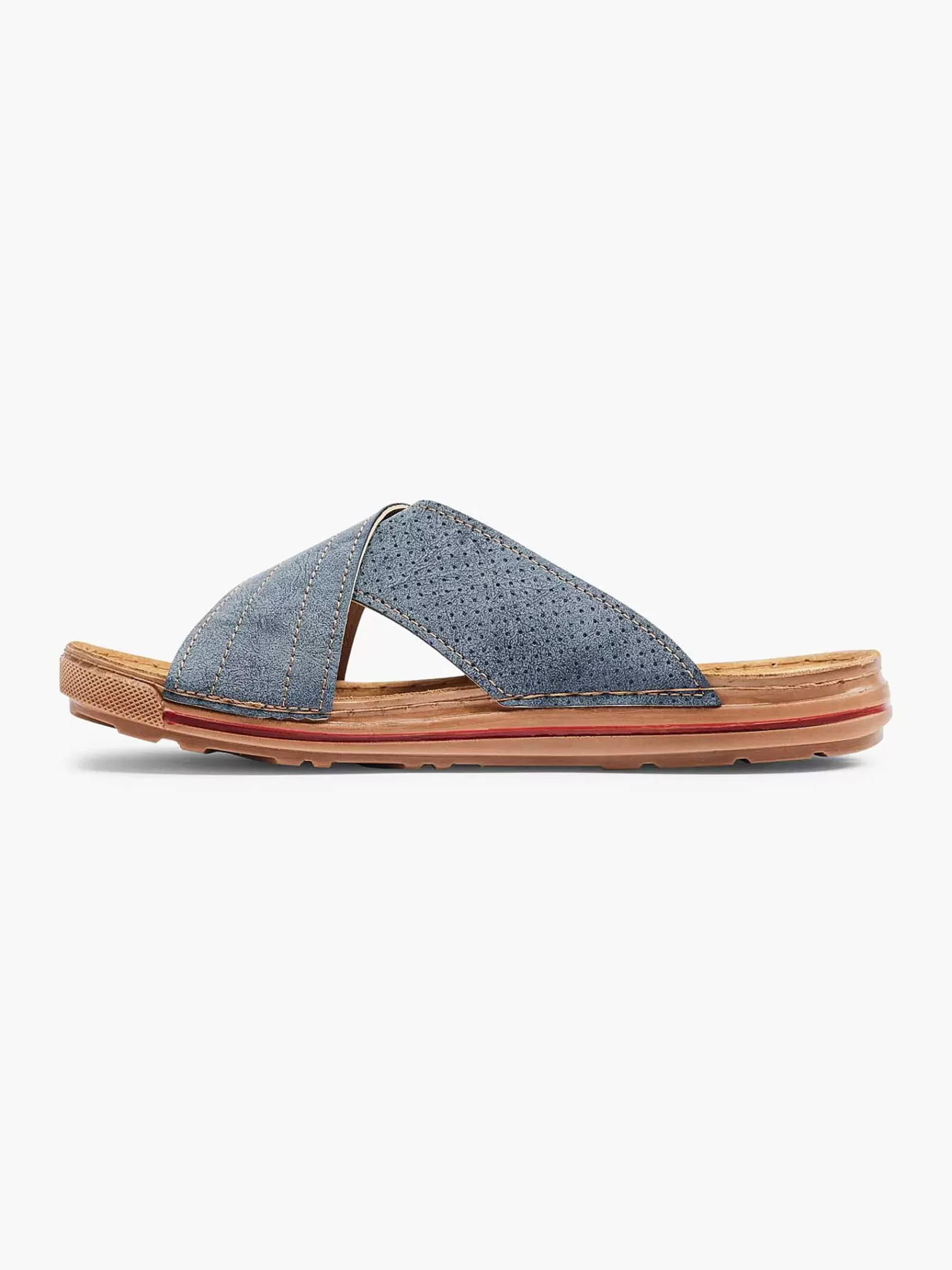 Easy Street Slippers>E Slipper Blauw