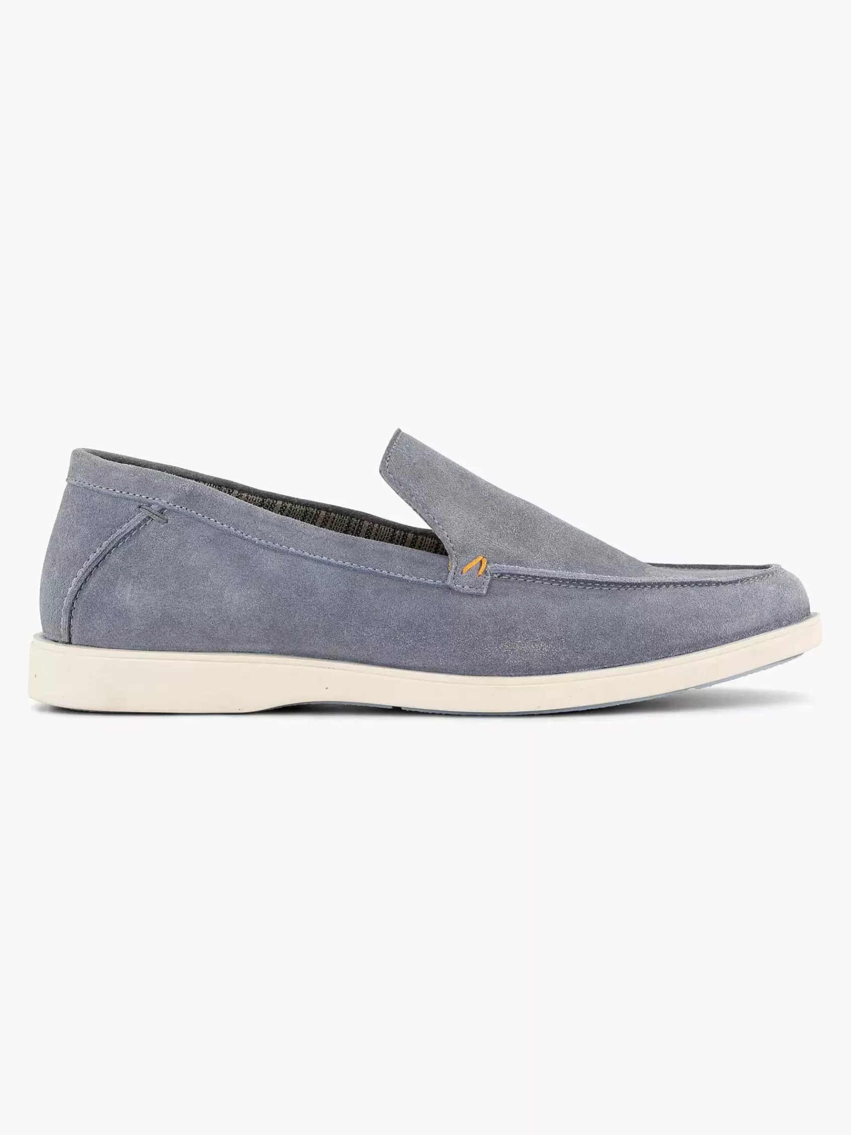 Memphis One Instappers>E Suede Loafer Blauw