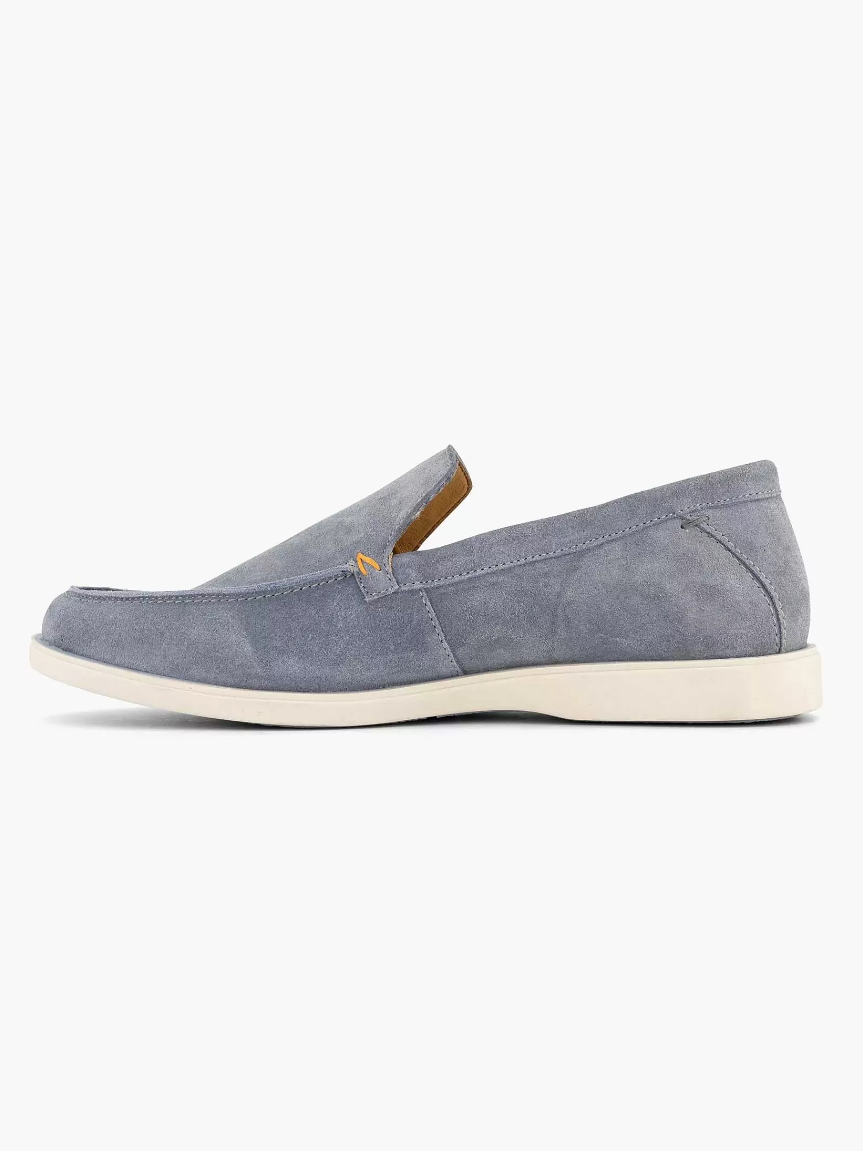 Memphis One Instappers>E Suede Loafer Blauw