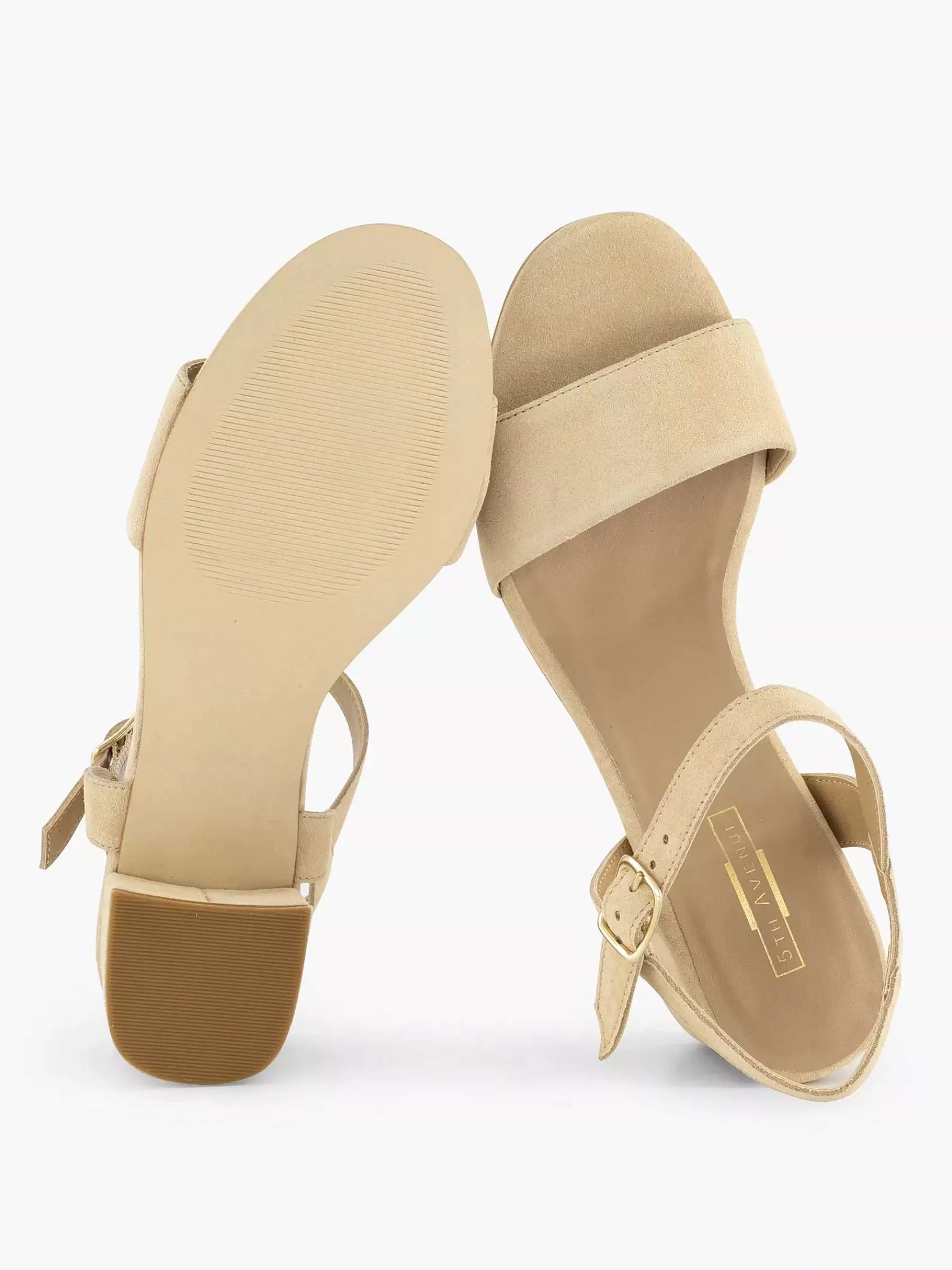 5th Avenue Sandalen>E Suede Sandalette