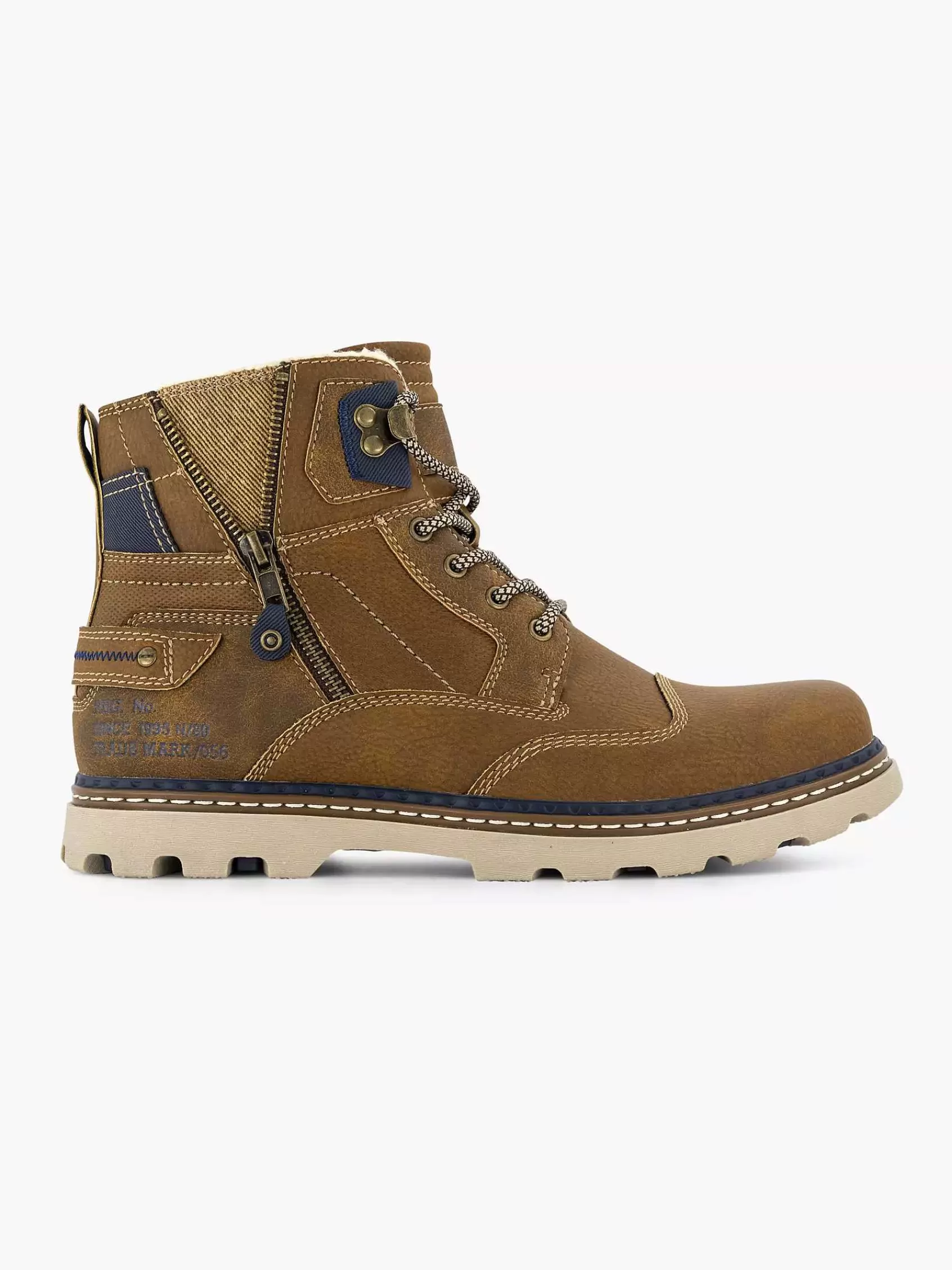 Memphis One Boots & Laarzen>E Veterboot Bruin