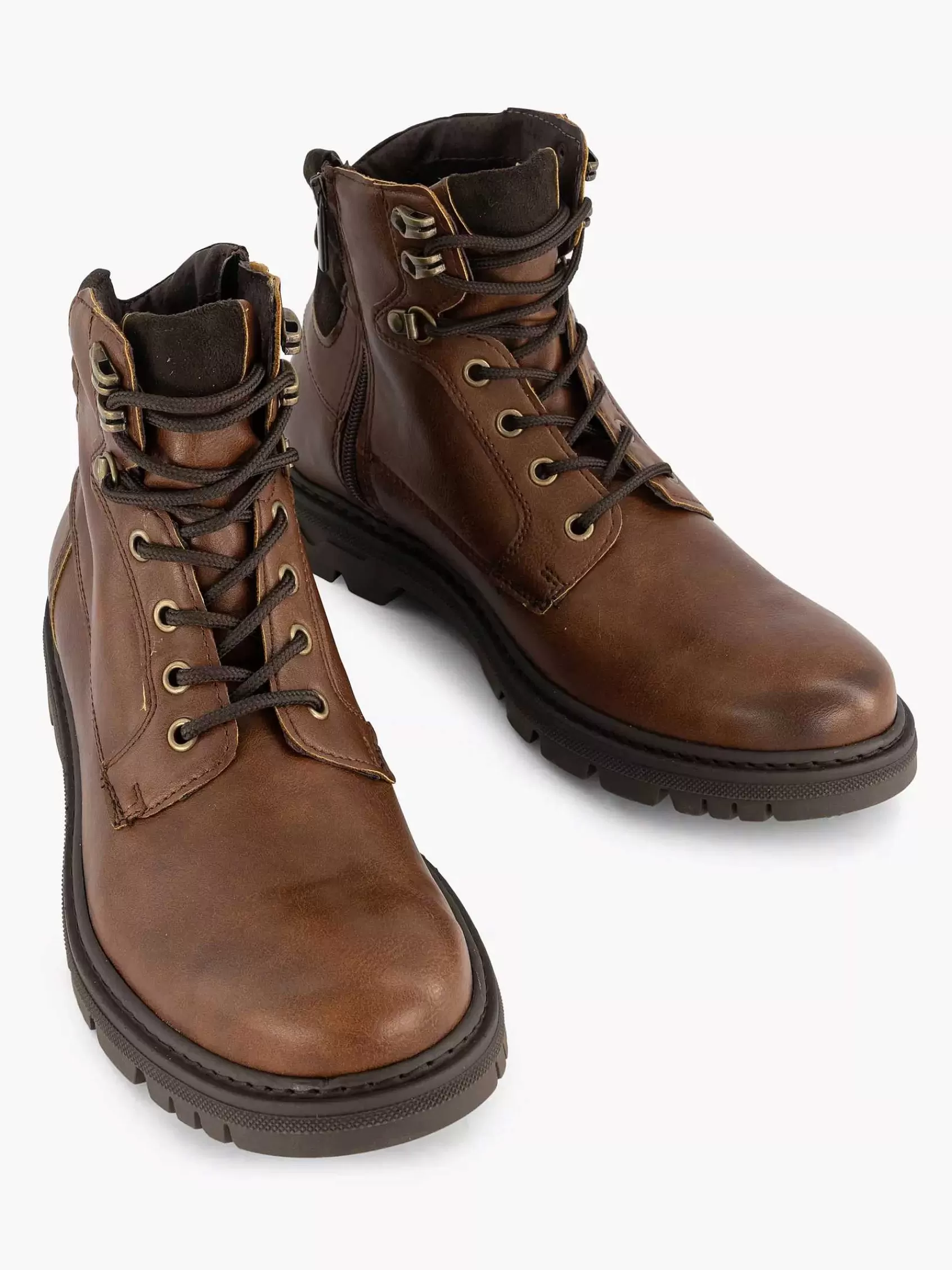 Landrover Boots & Laarzen>E Veterboot Bruin