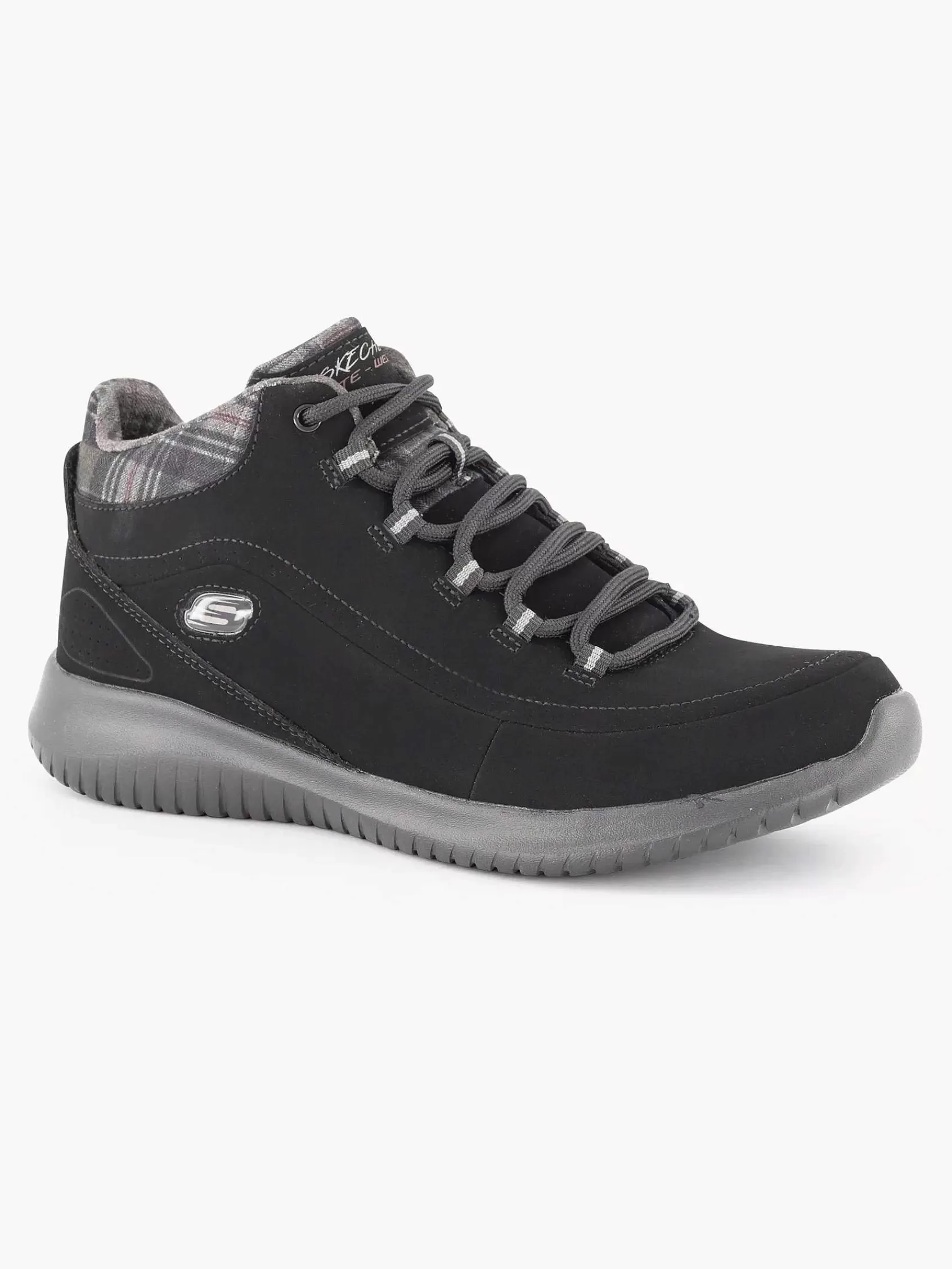 Skechers Instappers>E Veterschoen Ultra Flex Zwart