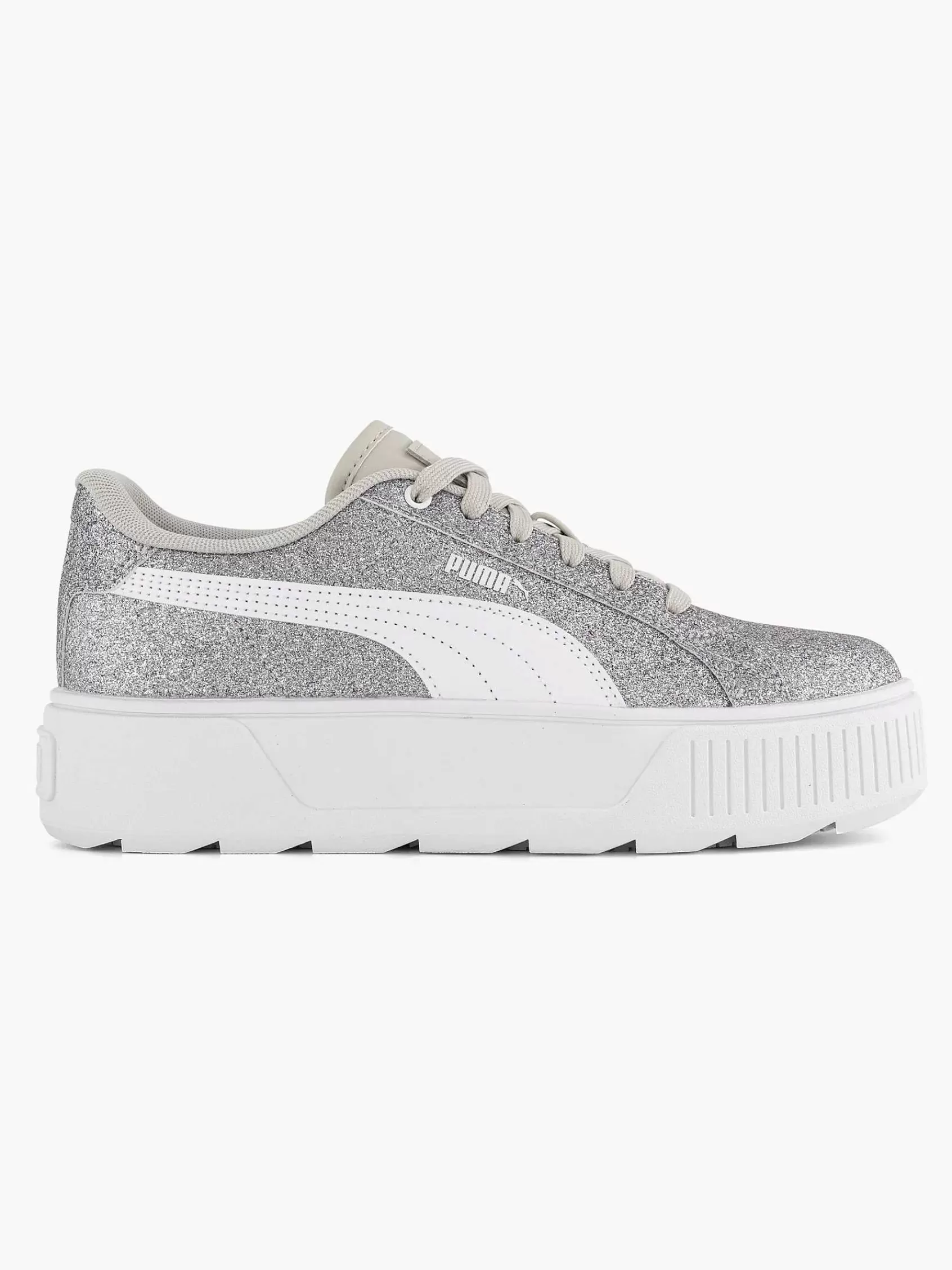 Puma Sneakers>En Karmen Glitz Jr Zilver