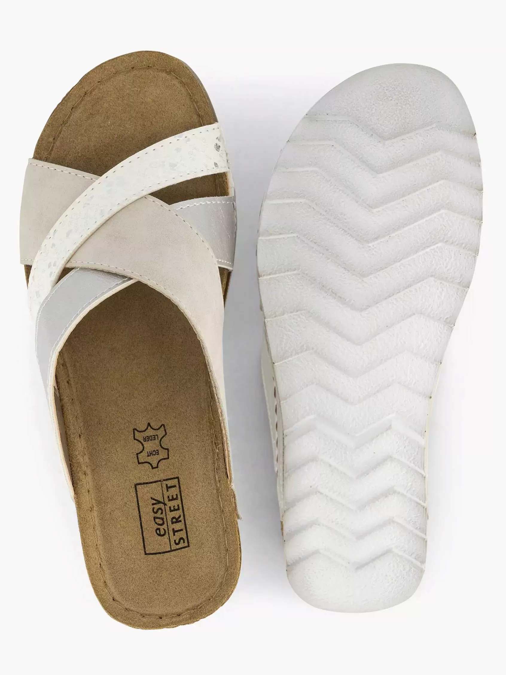 Easy Street Slippers>En Slipper Zilver