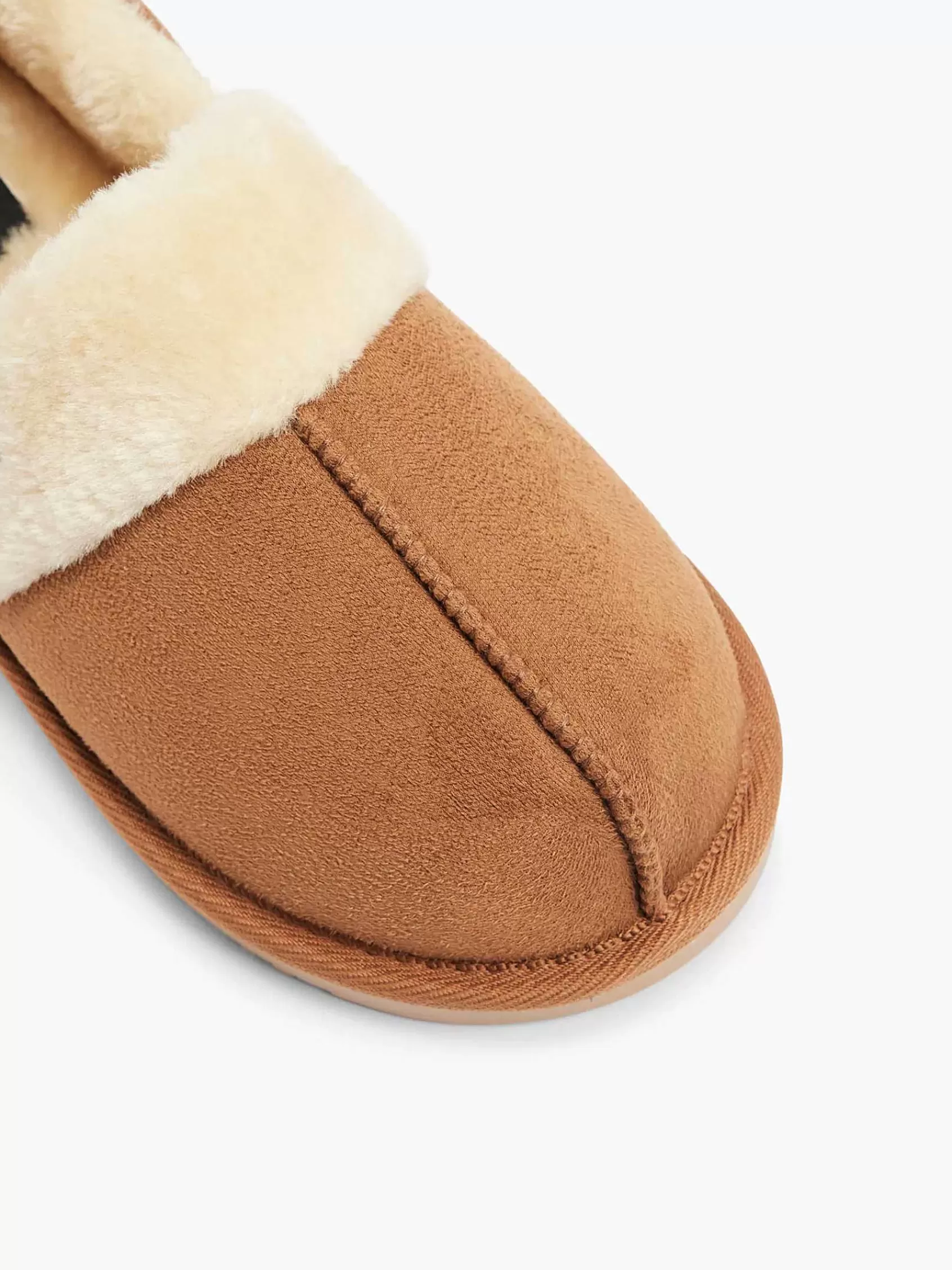 Esprit Pantoffels>Pantoffel Cognac