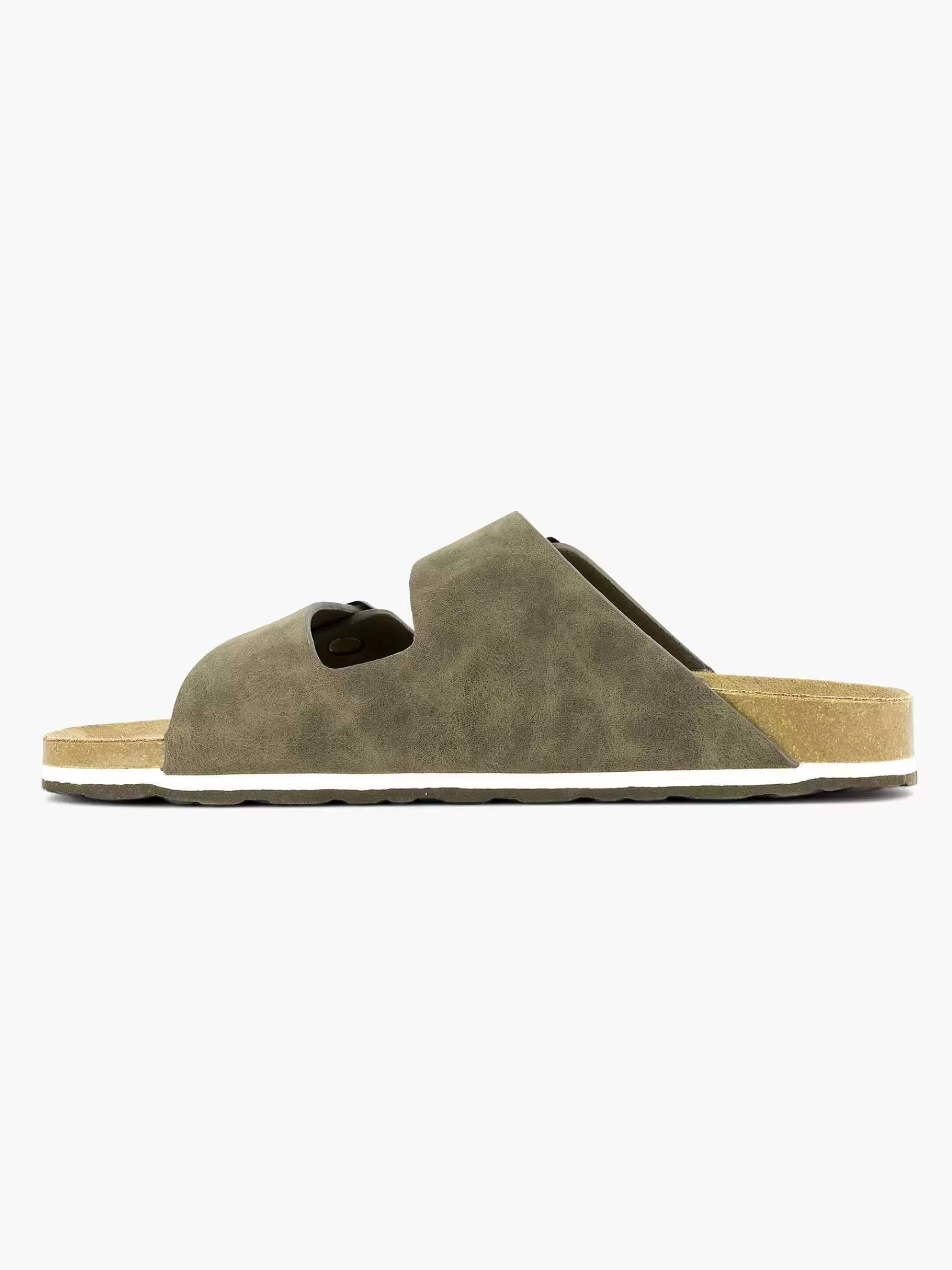 Memphis One Slippers>Slipper Gesp Khaki