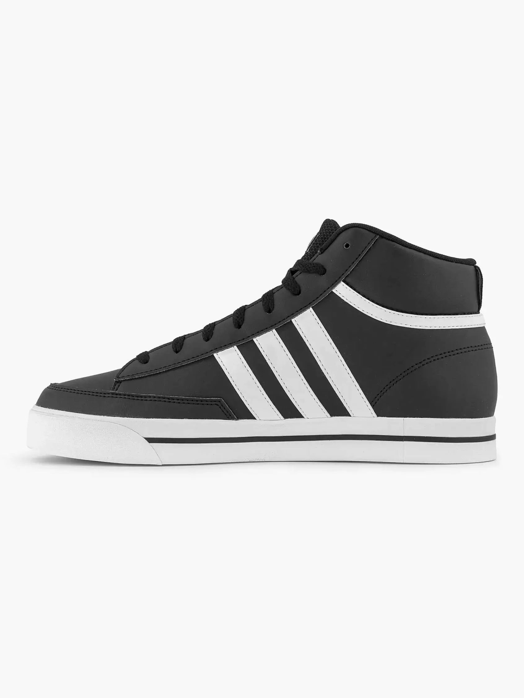 adidas Sneakers>Sneaker Retrovulc Mid Zwart Wit