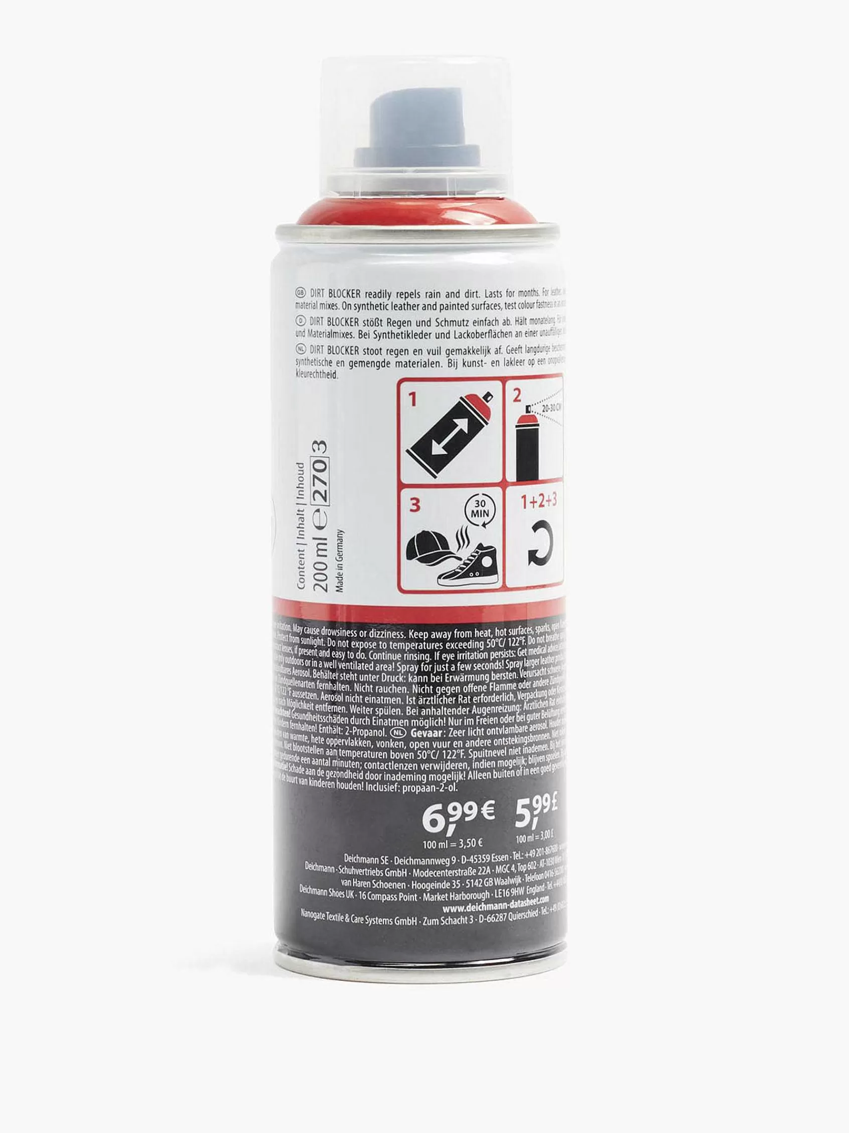 Empire Schoen Toebehoren>Spray - 100% Water- En Vuilafstotend Geen Kleurnaam