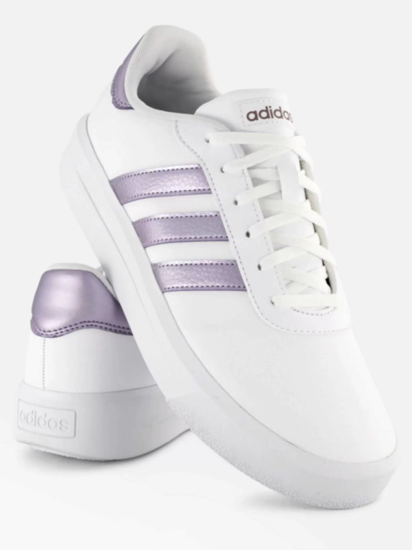 adidas Sneakers>Te Court Platform Wit