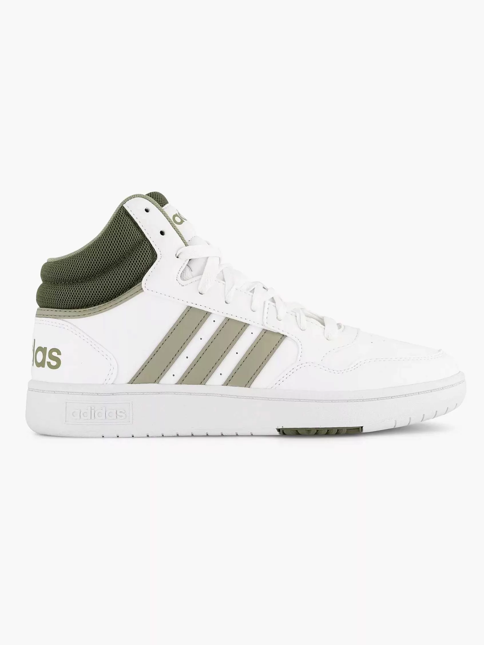 adidas Sneakers>Te Hoops 3.0 Mid Wit