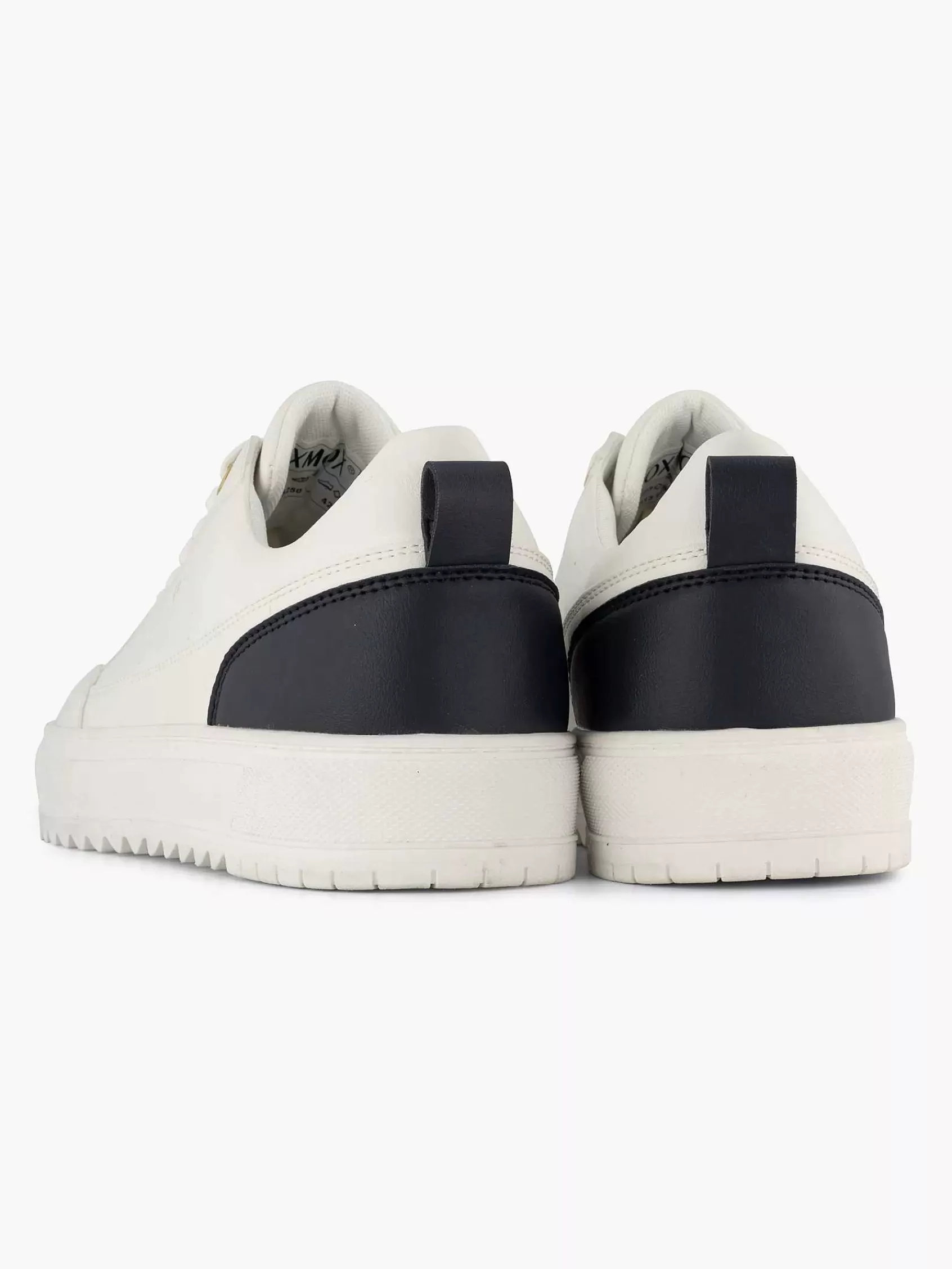 Oxmox Sneakers>Te Leren Chunky Sneaker Wit