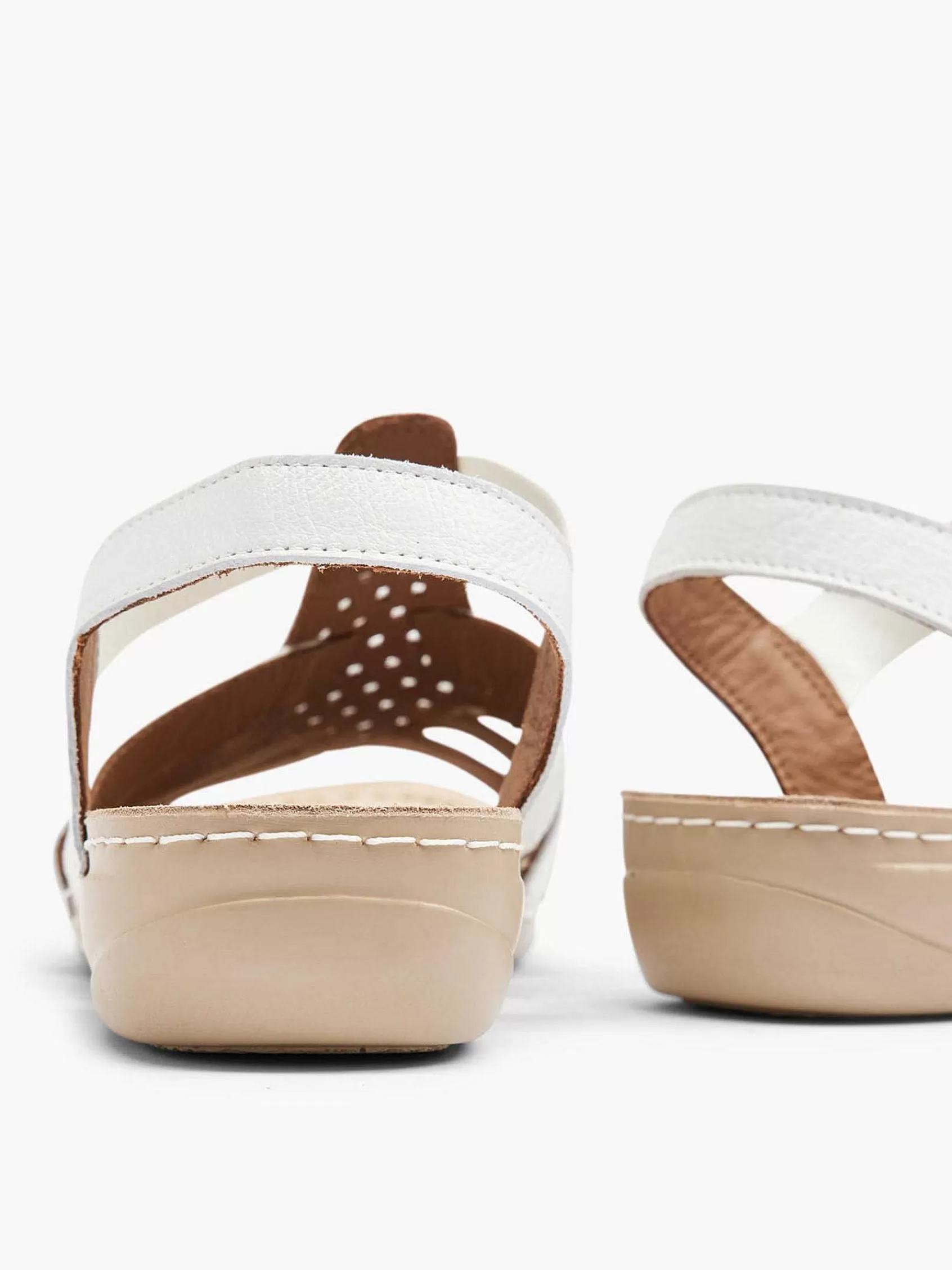 Easy Street Sandalen>Te Leren Sandaal Wit