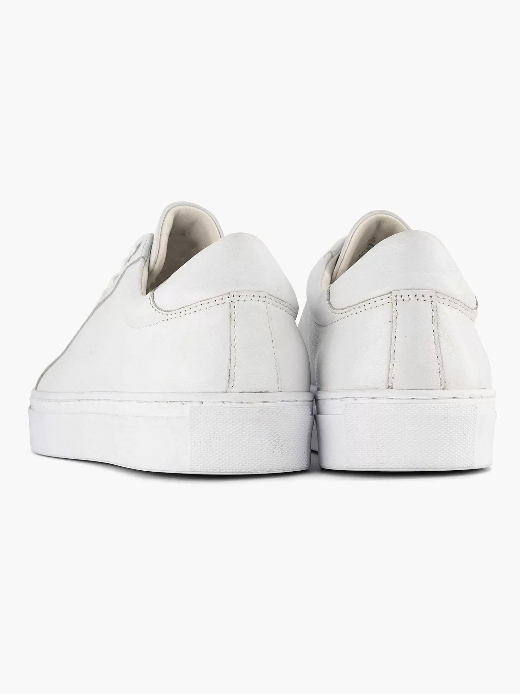 Oxmox Sneakers>Te Leren Sneaker Wit