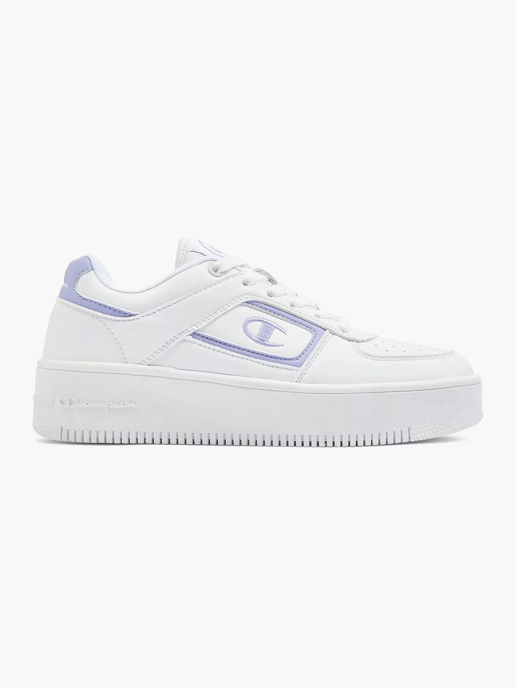 Champion Sneakers>Te Platform Sneaker Wit