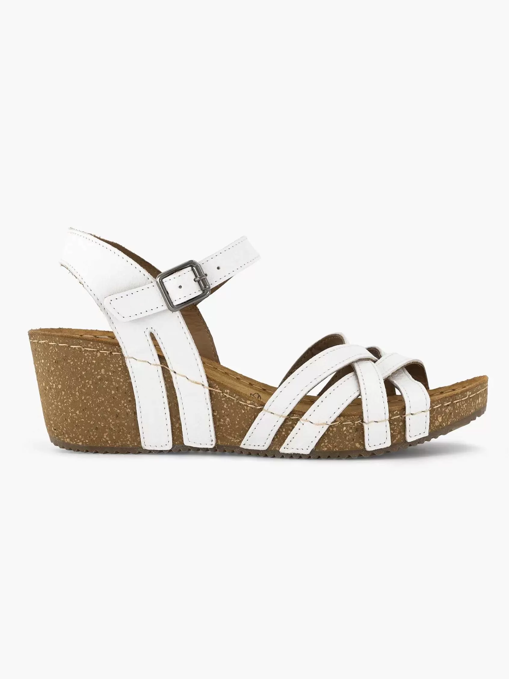 Easy Street Sandalen>Te Sandaal Sleehak Wit