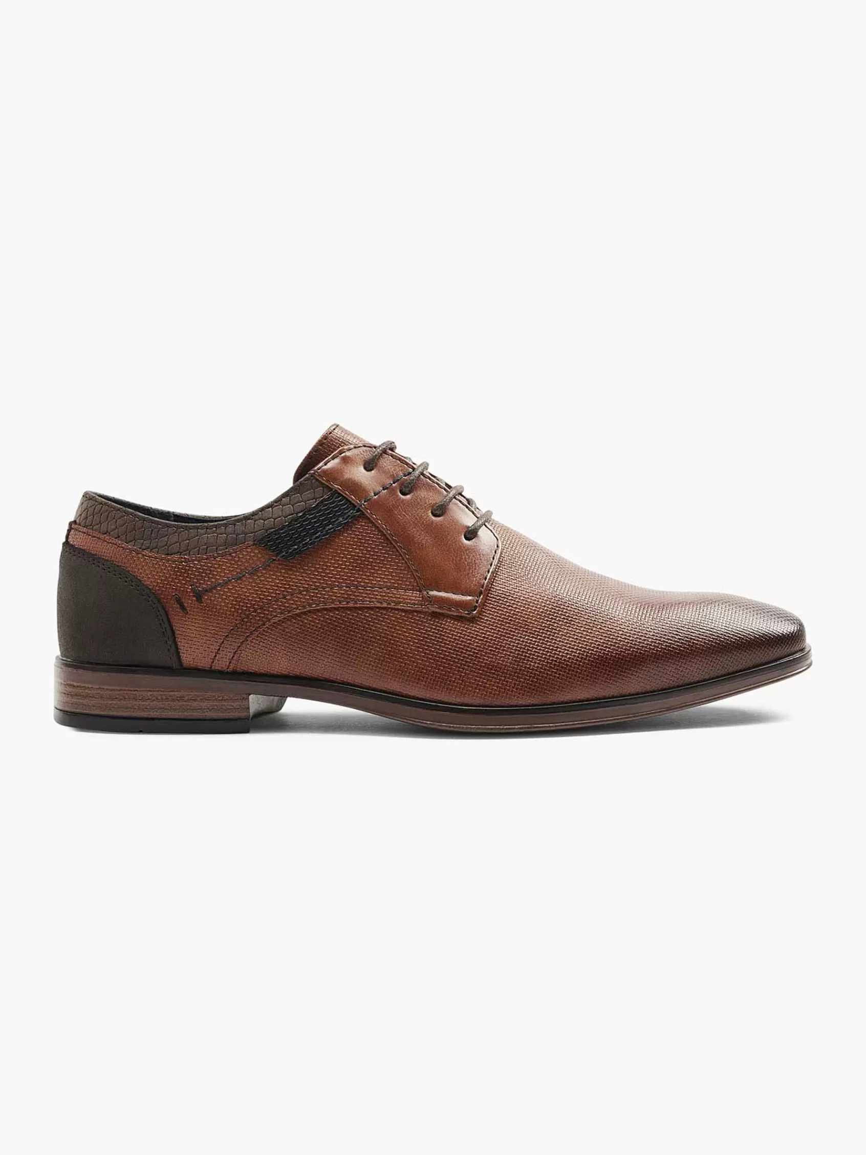 AM SHOE Geklede Schoenen>Veterschoen Cognac