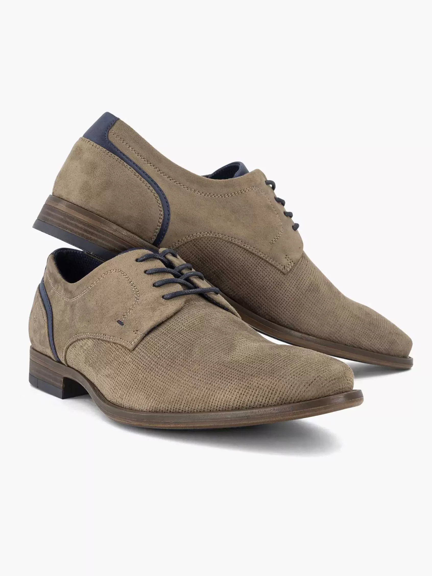 AM SHOE Geklede Schoenen>Veterschoen Taupe