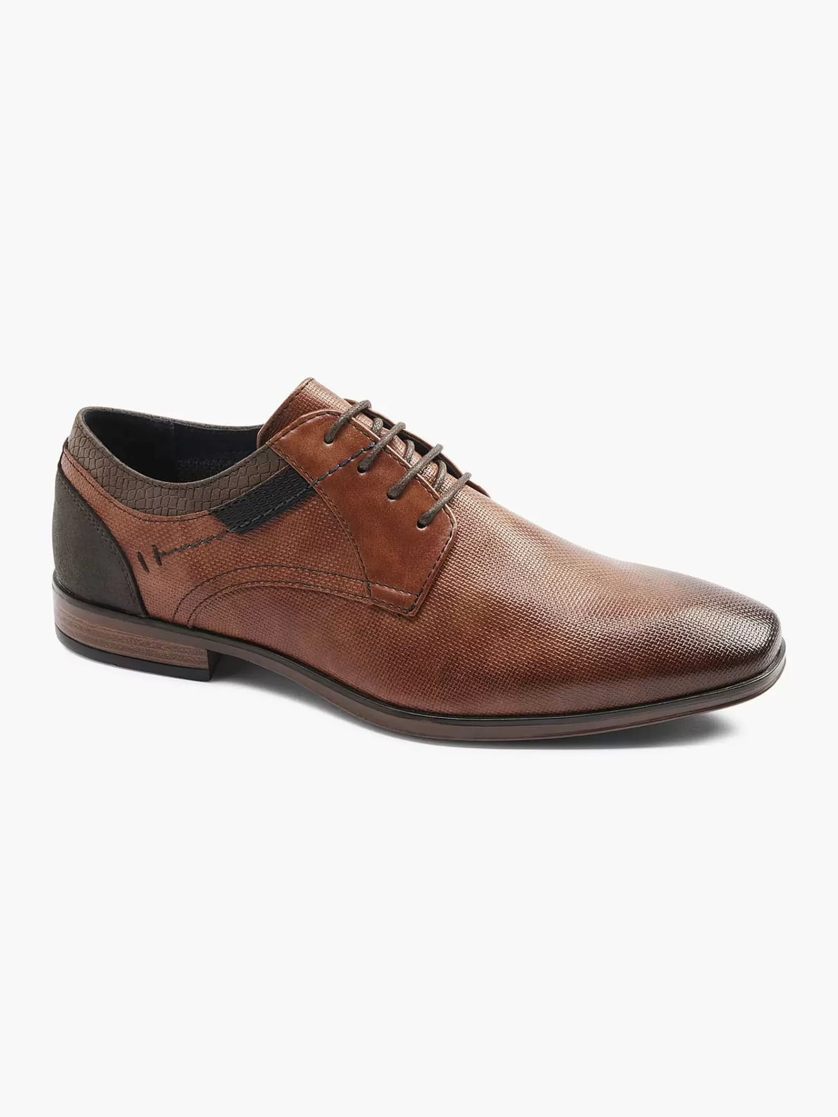 AM SHOE Geklede Schoenen>Veterschoen Cognac