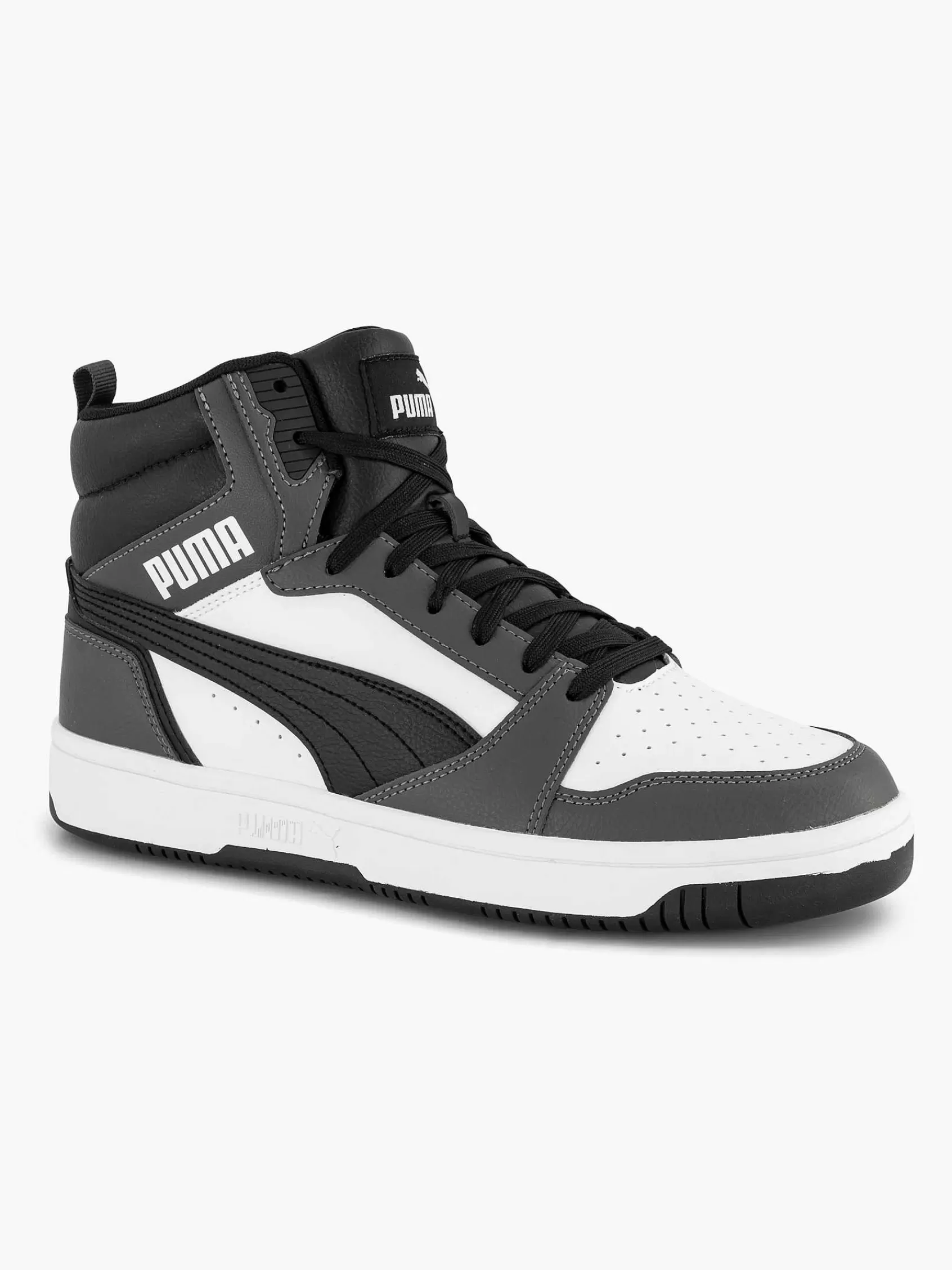 Puma Sneakers>/ Witte Rebound V6 Zwart