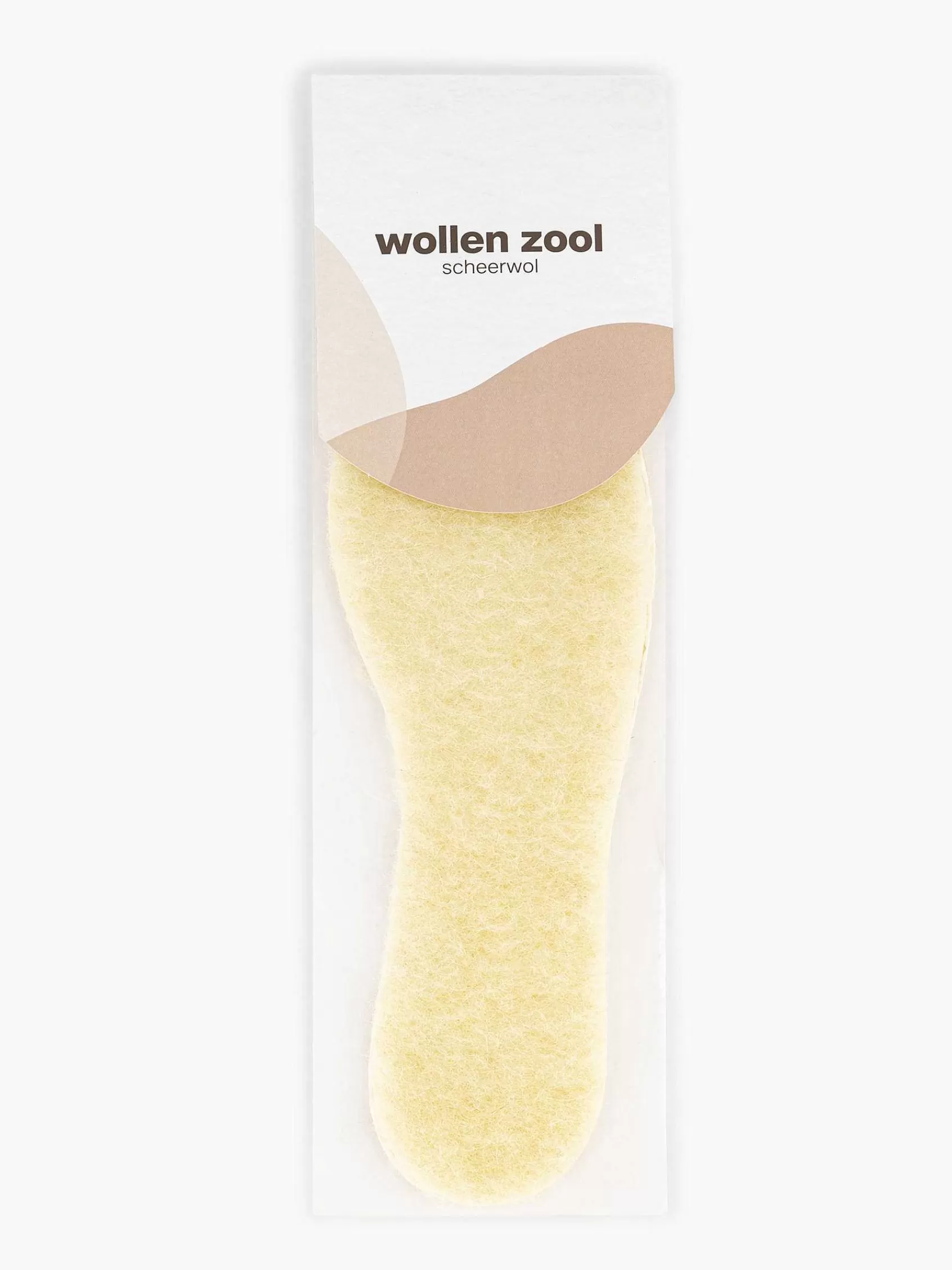 vanHaren Schoen Toebehoren>Wollen Zool 36-41 Beige