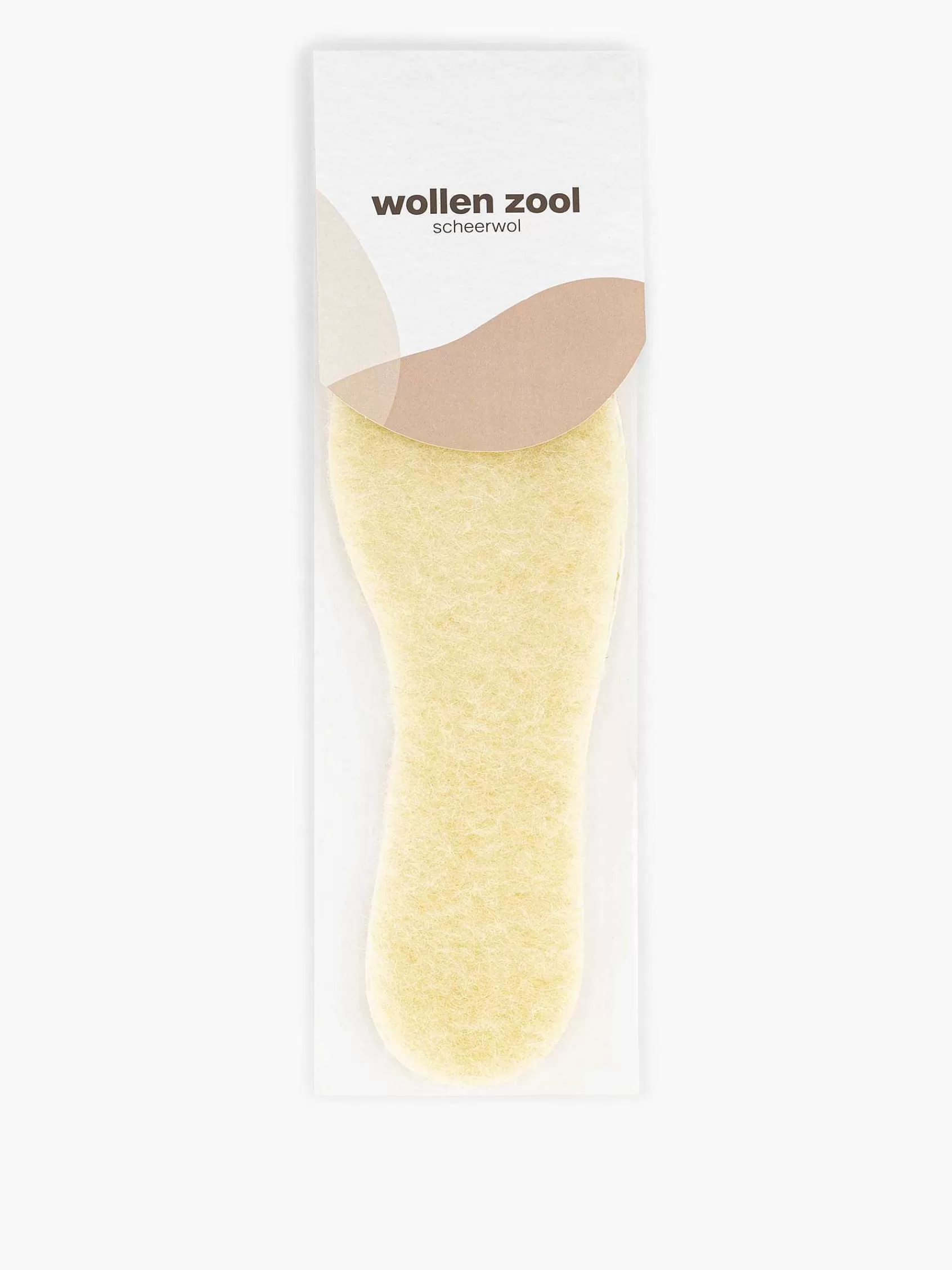 vanHaren Schoen Toebehoren>Wollen Zool 36-41 Beige